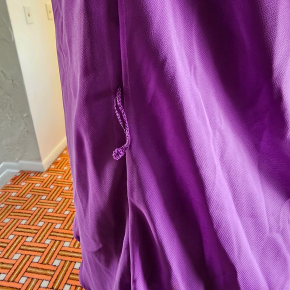 Worthington Sheer Purple Blouse - Picture 3 of 5